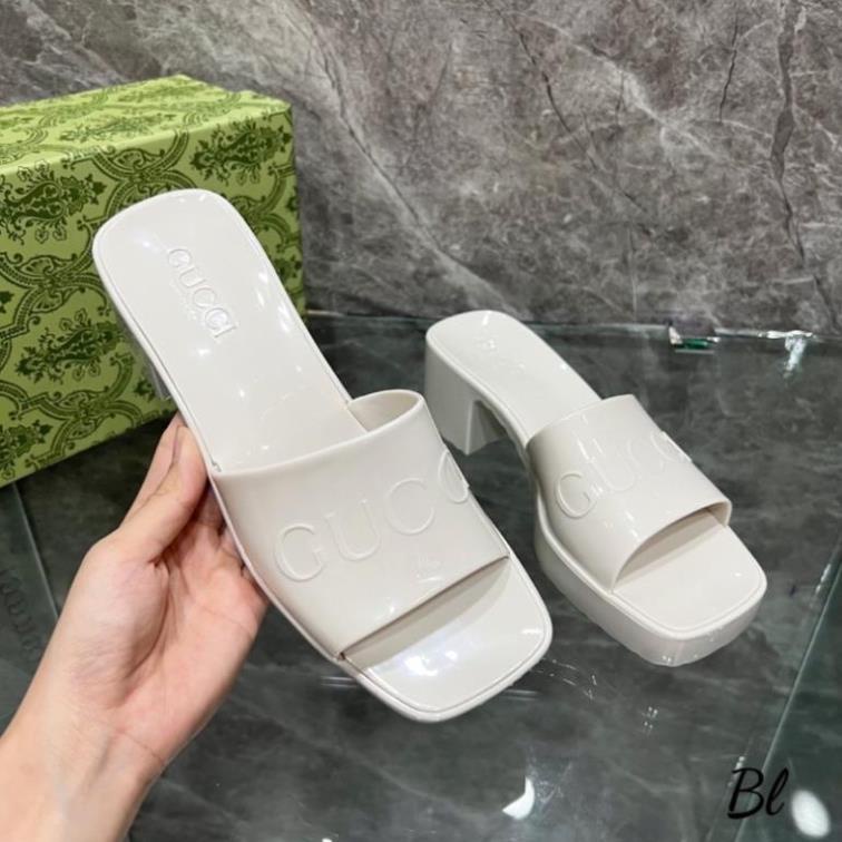 Guốc Nhựa Gucci Trắng Full Size 35-39