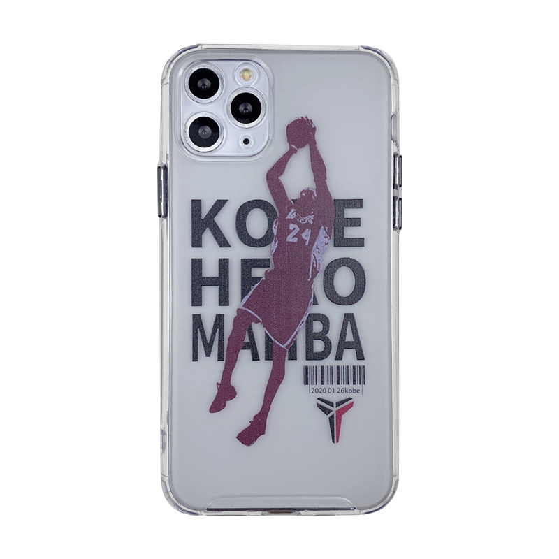 iphone caseiphone 11 pro 11promax iphone 7 8 plus iphone x xr xsmax iphone12 12promax Kobe matte frosted phone case