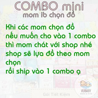 Combo mini Đồ sơ sinh cho bé (combo mới)