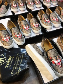 Slipon gucci mặt hổ fullbox