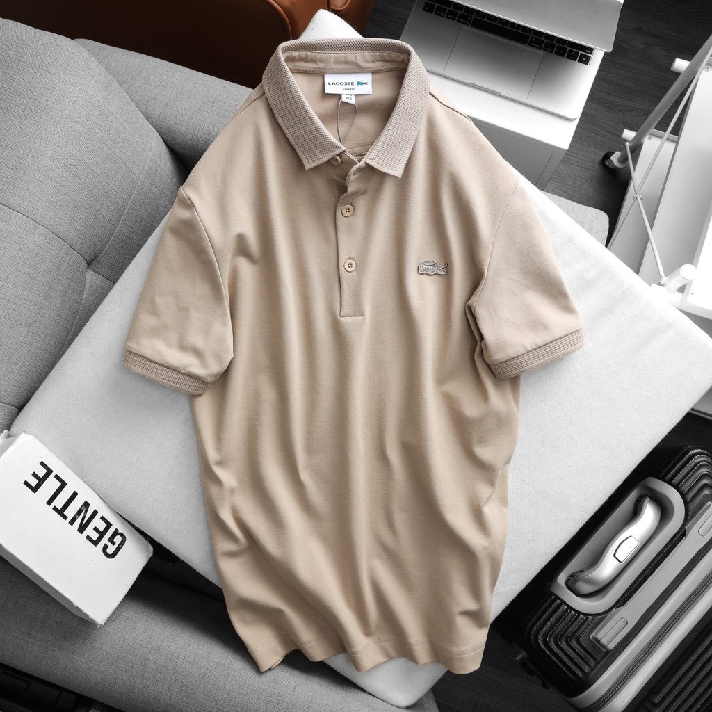 [Mã SRBACK010912 hoàn 20K xu đơn 50K] Áo thun polo nam đẹp có cổ cao cấp nhiều màu tay ngắn chất cotton JESBRAND LACJ1 | BigBuy360 - bigbuy360.vn
