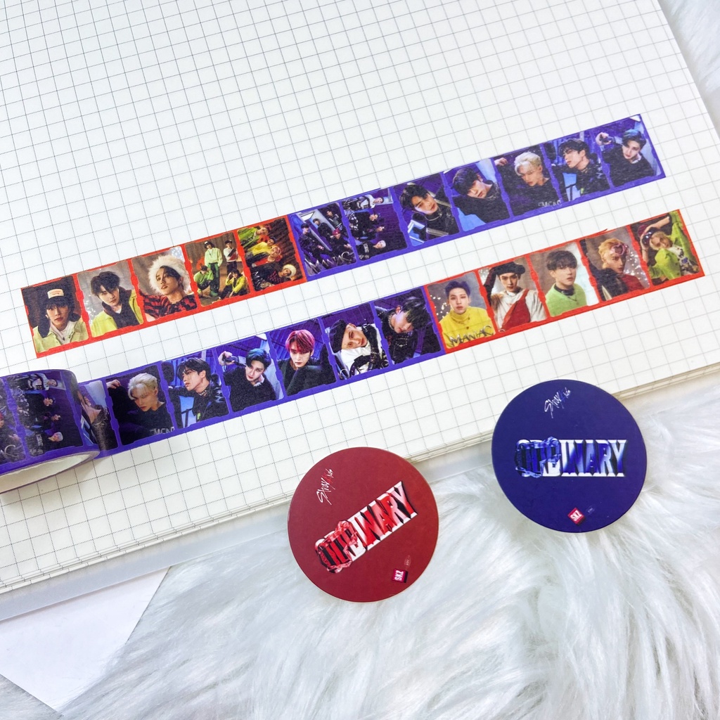 Stray Kids album  Sticker Re-vet The Festival 2022 Washi Tape Stickers