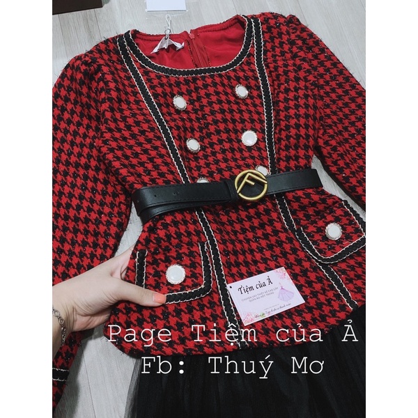 Sét dạ thiết kế cao cấp sang chảnh 3 món kèm ảnh thật 3 màu _Tiệm của Ả | BigBuy360 - bigbuy360.vn