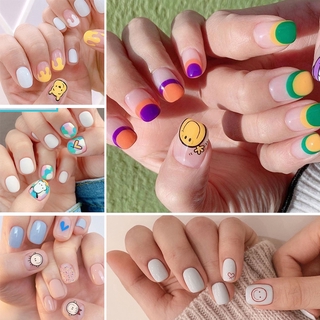 ✨✨Miếng Dán Trang Trí Móng Tay Chống Nước Lâu Trôi In Hình Gấu Hoạt Hình Dễ Thương QF561-575
