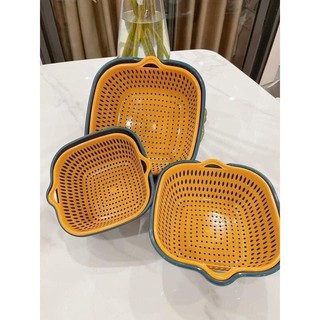 SET 6 MÓN RỔ VÀ CHẬU VUÔNG