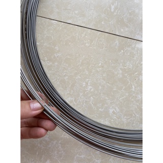 Dây thép inox 0,8 li, 1 li, 2 li mềm dẻo dễ uốn,bền sáng