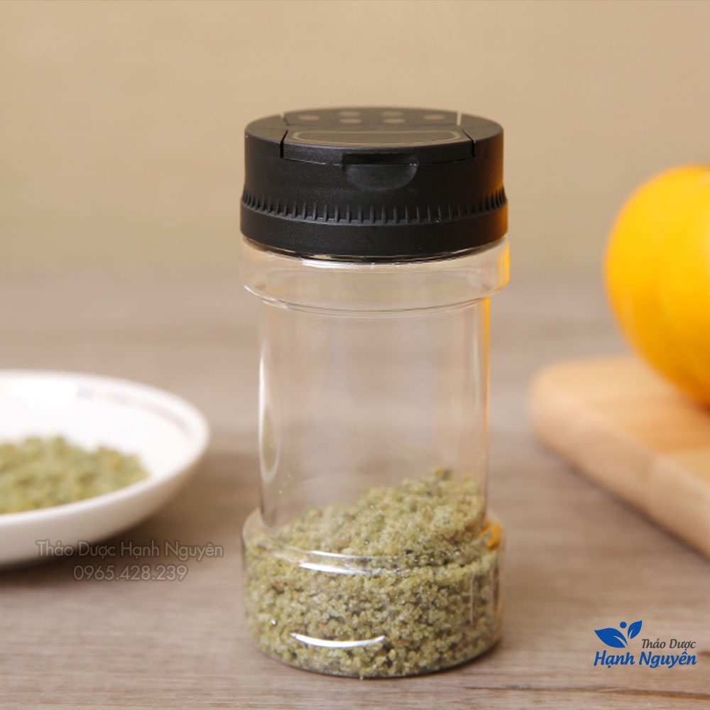 Hũ gia vị 120ml (Hũ nhựa trong suốt cao cấp) - Thảo Dược Hạnh Nguyên