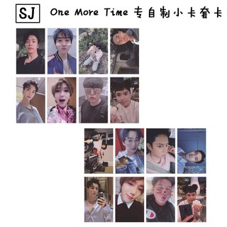 Set 8 tấm hình thẻ Kpop SUPER JUNIOR SJ One More Time