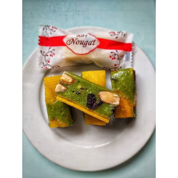 KẸO NOUGAT HEALTHY  mix vị HỦ 250g