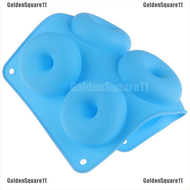 Khuôn Silicone 6 Ngăn Làm Bánh Donut DIY