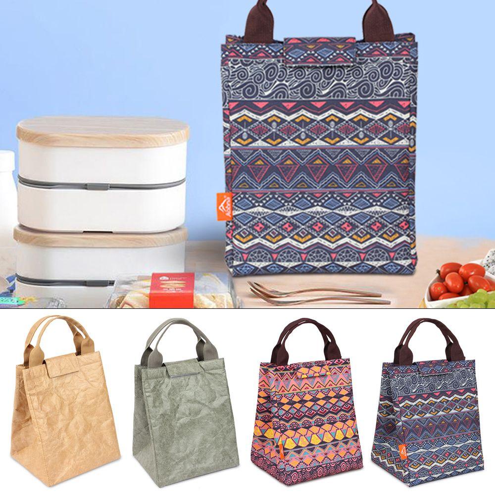 Túi Giữ Nhiệt Đựng Hộp Cơm Trưa Họa Tiết Dễ Thương