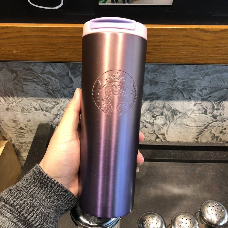 Ly giữ nhiệt Starbuck cao cấp màu trắng mới, hồng mới 550ml