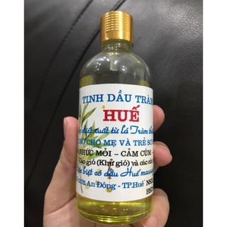 Tinh dầu tràm Huế nguyên chất