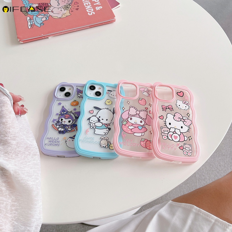Ốp Điện Thoại Trong Suốt Họa Tiết Hoạt Hình Xinh Xắn Cho iPhone XS Max XR XS X