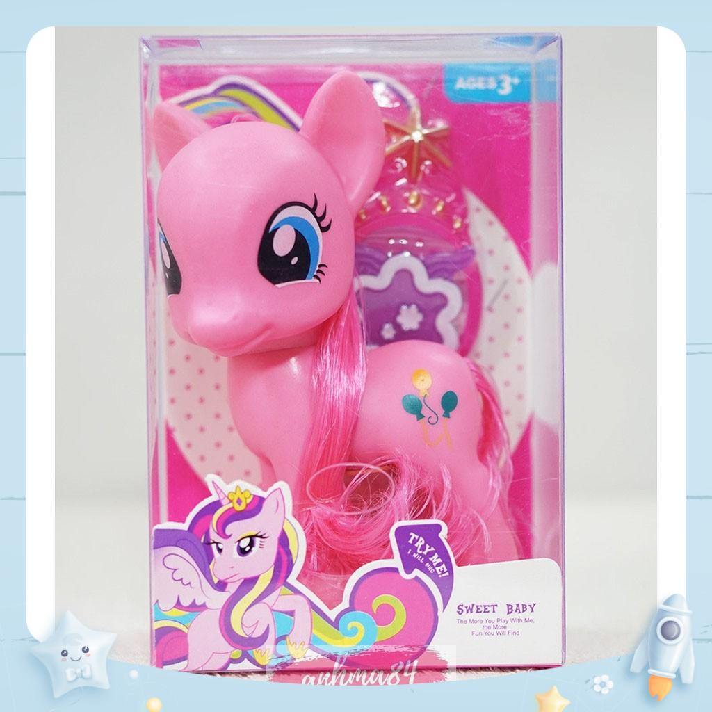 Đồ Chơi Hộp Ngựa Pony - Sét 01 Con - Có Nhạc! ( GIAO MẪU NGẪU NHIÊN )