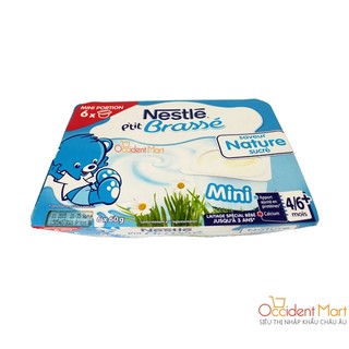 Sữa chua nestle vị tự nhiên 6x60g date 02.2021