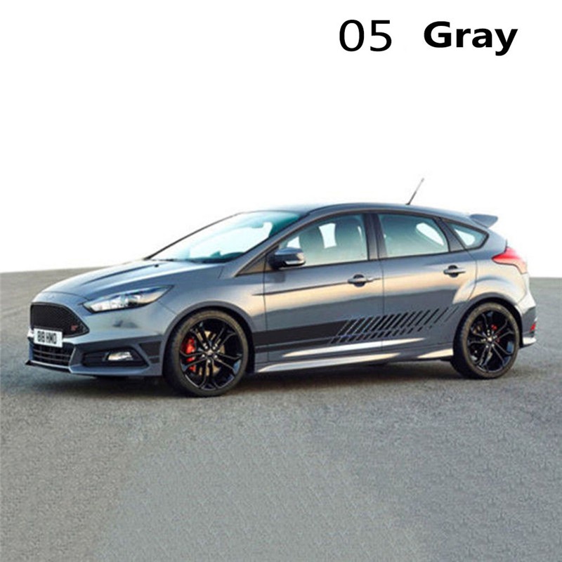 Decal trang trí thân xe &amp; cửa xe oto hình người đua xe tải