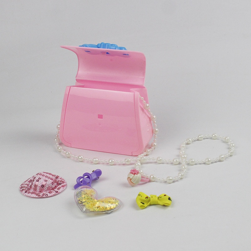 Phụ kiện búp bê túi xách hạt cườm cho búp bê barbie đồ chơi trẻ em E921