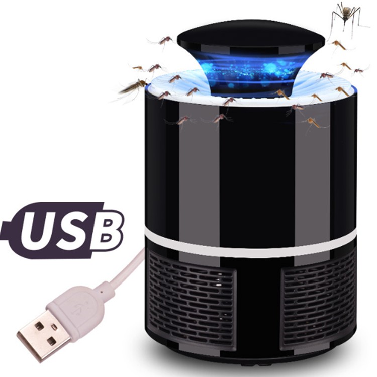 Đèn Bắt Muỗi, Bắt Côn Trùng Thông Minh Thế Hệ Mới Sử Dụng Đèn LED và Đầu Cắm USB Tiện Lợi