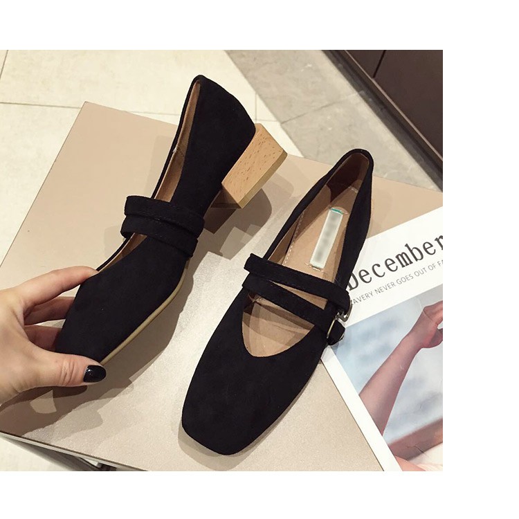 Giày búp bê cài quai 🔥 Hàng Cao Cấp 🔥 Cực đẹp. Gót 3cm | BigBuy360 - bigbuy360.vn