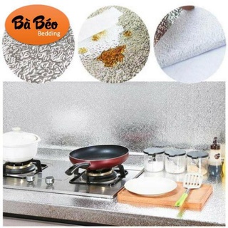 Cuộn Giấy Bạc Dán Bếp Sunzin Chống Thấm, Chống Cháy (1x0.6m)