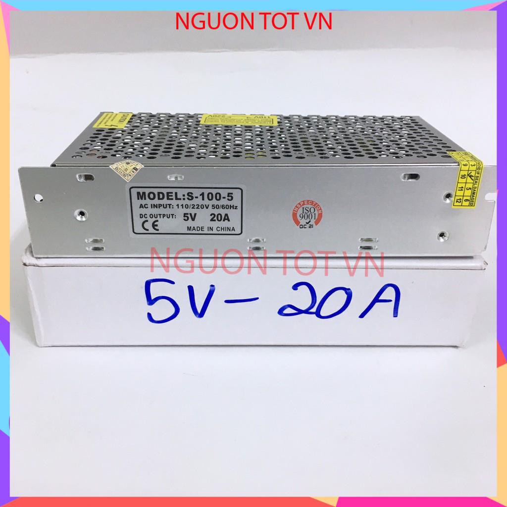 Nguồn tổ ong - Nguồn 5v 60a-40a-20a-10a dùng cho Led, thiết bị điện 5v DC khác.