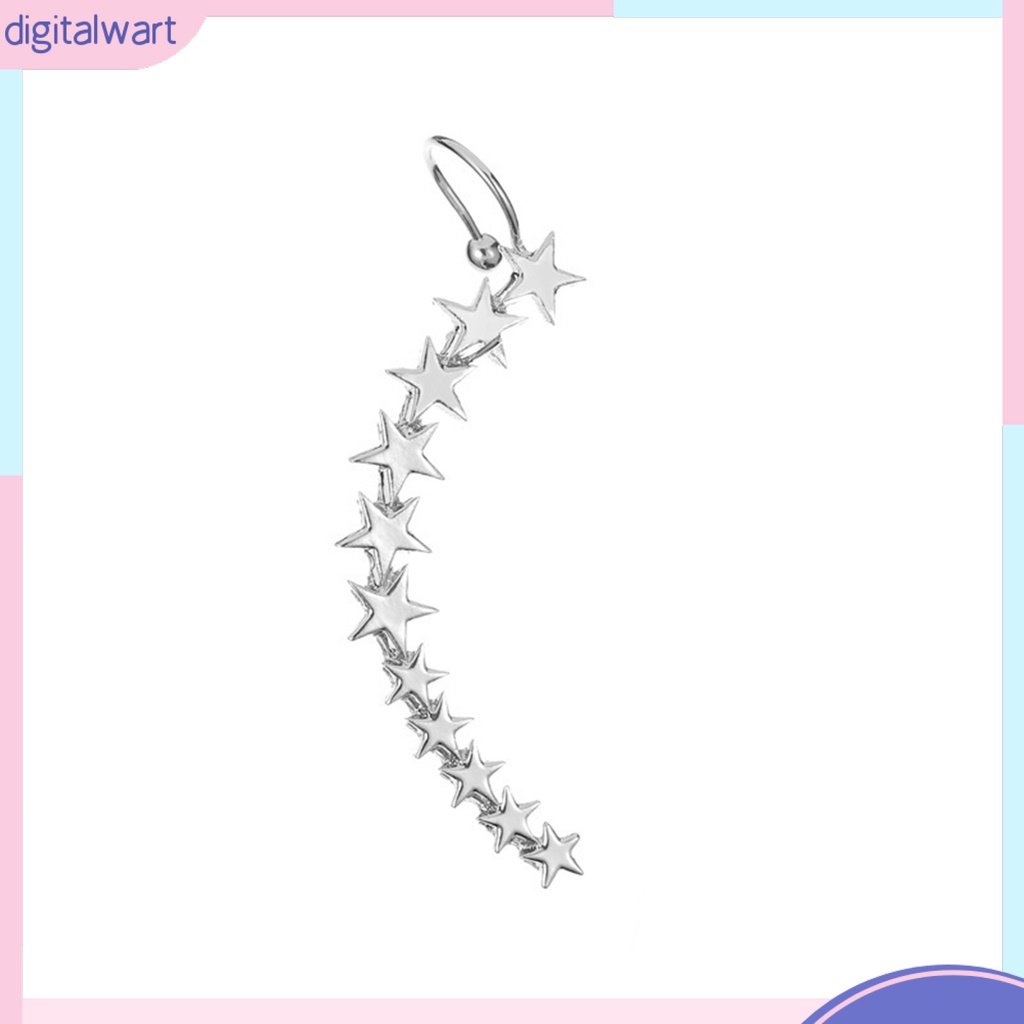 Khuyên vành tai hình ngôi sao năm cánh thời trang cho nữ