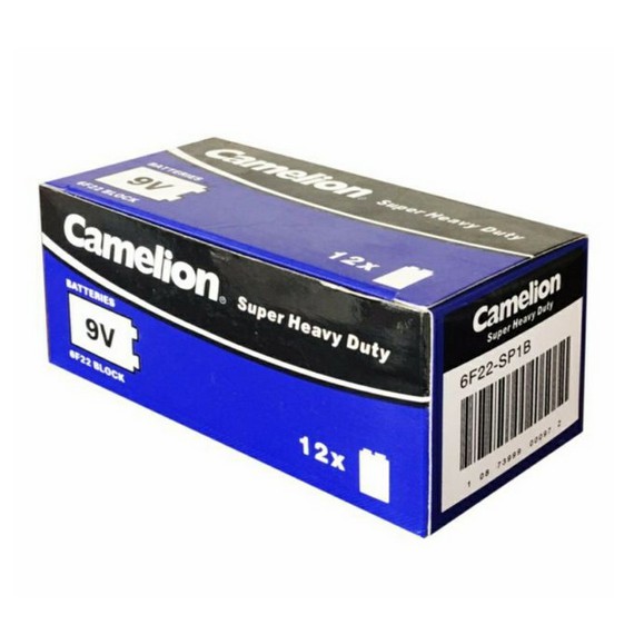Pin 9V Vuông Camelion - Hộp 12 Viên