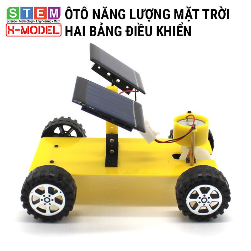 Đồ chơi sáng tạo STEM Xe 4 bánh năng lượng mặt trời X-MODEL ST26 cho bé, Đồ chơi trẻ em DIY [Giáo dục STEM, STEAM]