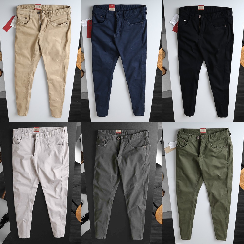 Quần KAKI Nam Cao Cấp, Dáng Đứng Slimfit Màu Trơn, Chất vải co giãn, Lịch Sử, Trẻ Trung - DOKI | BigBuy360 - bigbuy360.vn