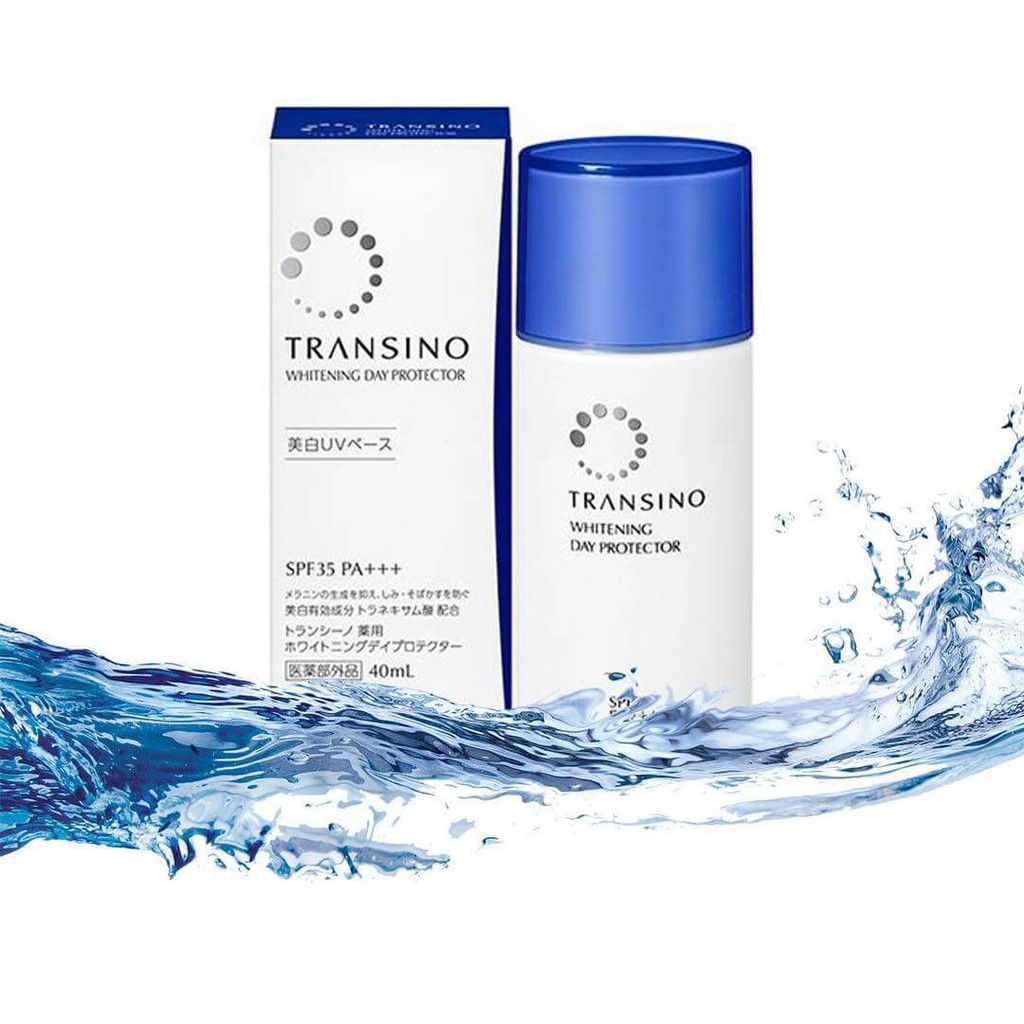 Kem lót trang điểm chống nắng làm trắng da Transino Whitening UV Protector SPF50+PA++++ 30ml - KONNI39 SƠN HÒA