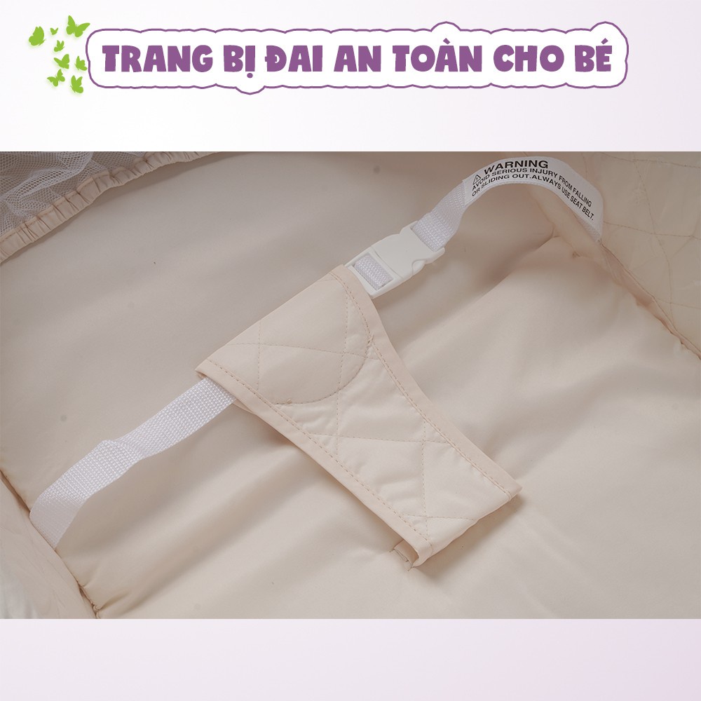 Nôi Tự Động Cao Cấp Mastela Mẫu Mới SG239 Chính hãng