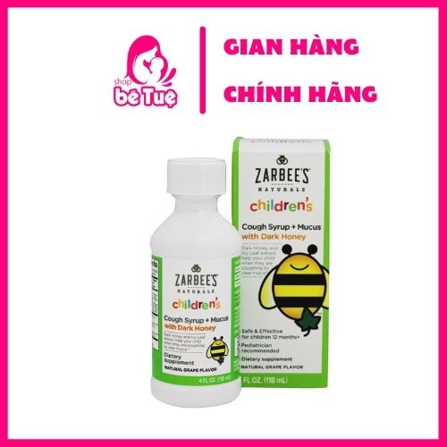 Siro ho đờm Zabee's cho bé - Zabees Cough Syrup