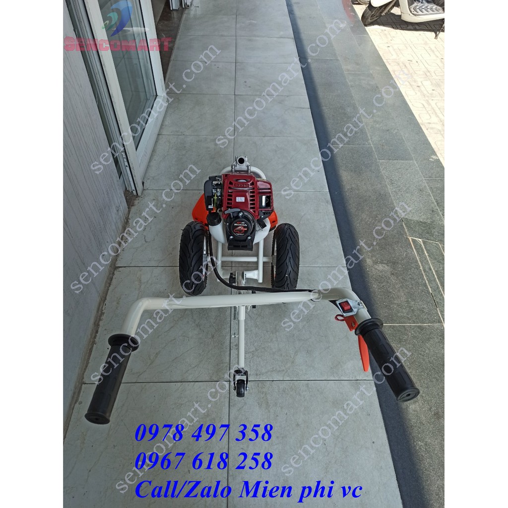Xả khung hàng máy phát cỏ đẩy tay động cơ Honda 4 thì gx35