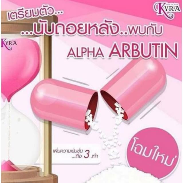 Viên kích trắng da Alpha ArButin