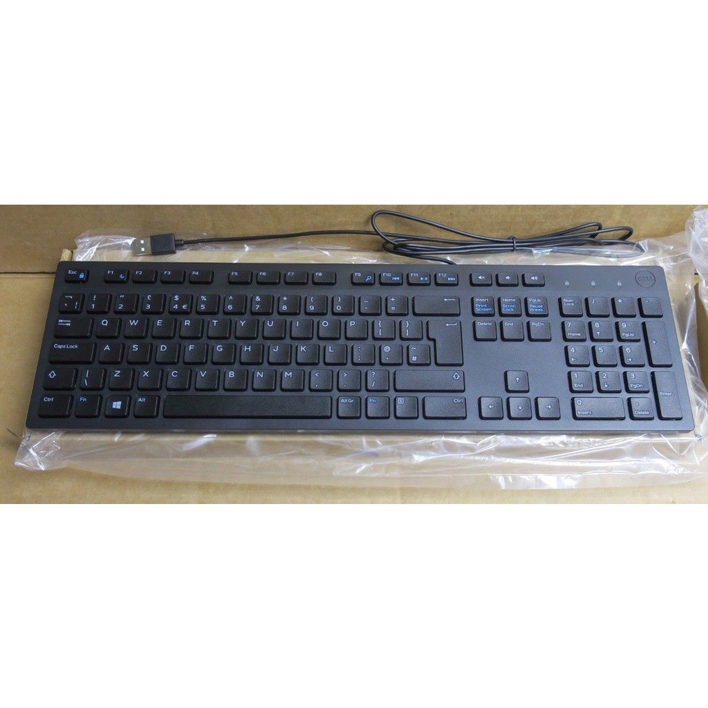 Bàn Phím Máy Tính Dell KB216 Có Dây Cho Máy Tính, Latop Chính Hãng - Bảo hành 12 tháng