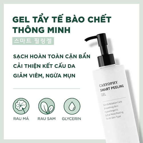 Gel Tẩy Tế Bào Chết Ngăn Ngừa Mụn Caryophy Smart Peeling Gel