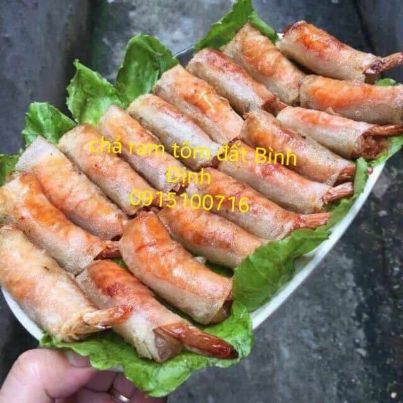 10GÓI  BÁNH TRÁNG CUỐN CHẢ RAM BÌNH ĐỊNH (1KG)