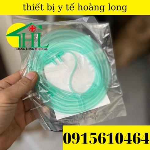 com bo 10 Dây Oxy gọng kính hai nhánh 2m Hoàng Sơn