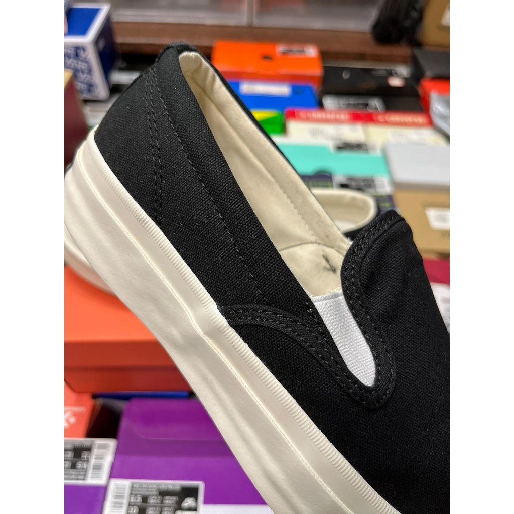 Giày thể thao CONVERSE SLIP ON - cv lười đen đế trắng thể thao nam nữ