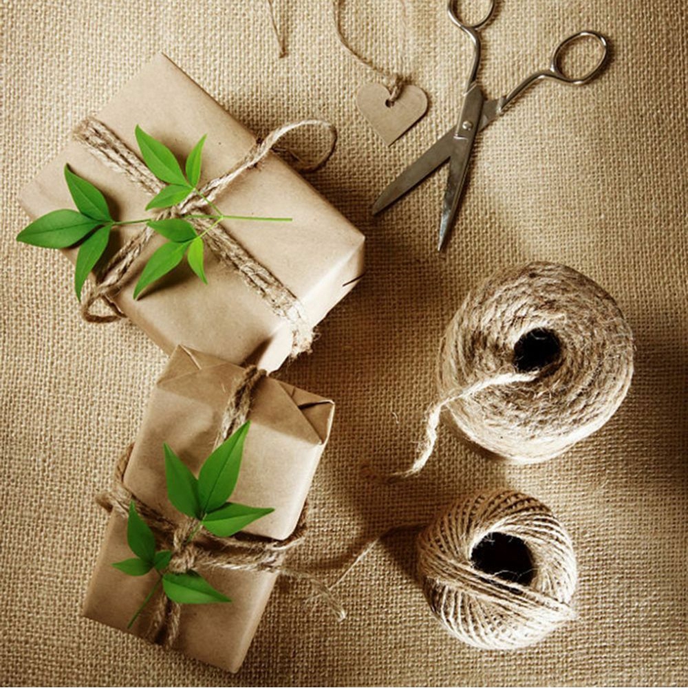 Cuộn dây thừng trang trí thủ công 100m 1 / 2 / 3mm