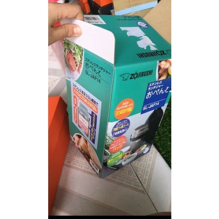 Hộp Cơm Giữ Nhiệt Zojirushi ZOCM-SL-JAF14 4 ngăn( sale rẻ nhất toàn quốc)