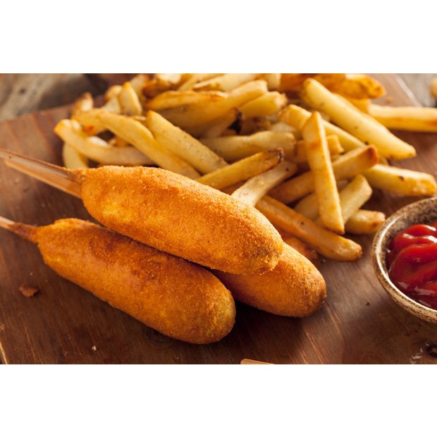 Hotdog phô mai Mozzarella cheese corndog Hàn Quốc 80g