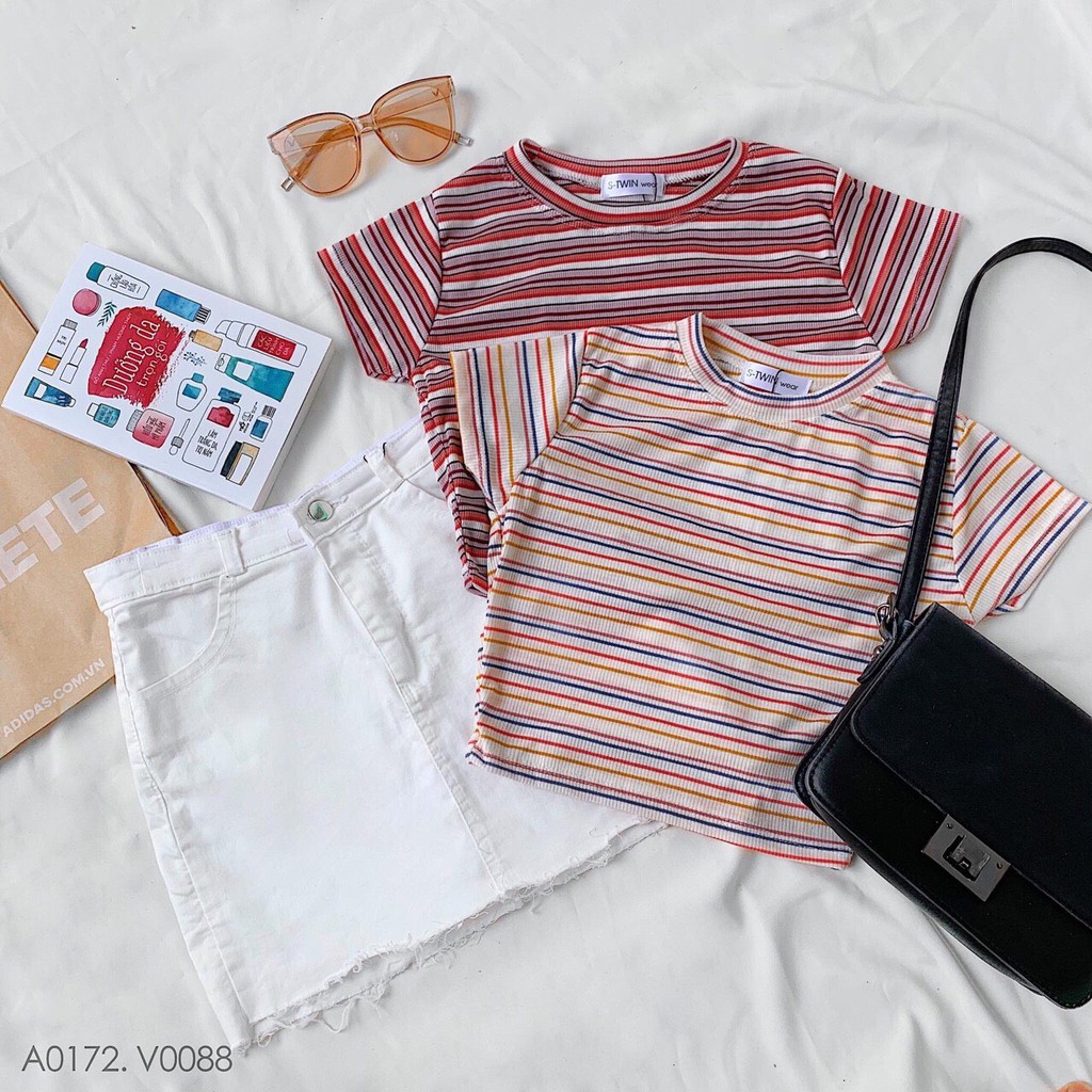 Chân váy kaki trơn xinh đơn giản dễ mix đồ | BigBuy360 - bigbuy360.vn