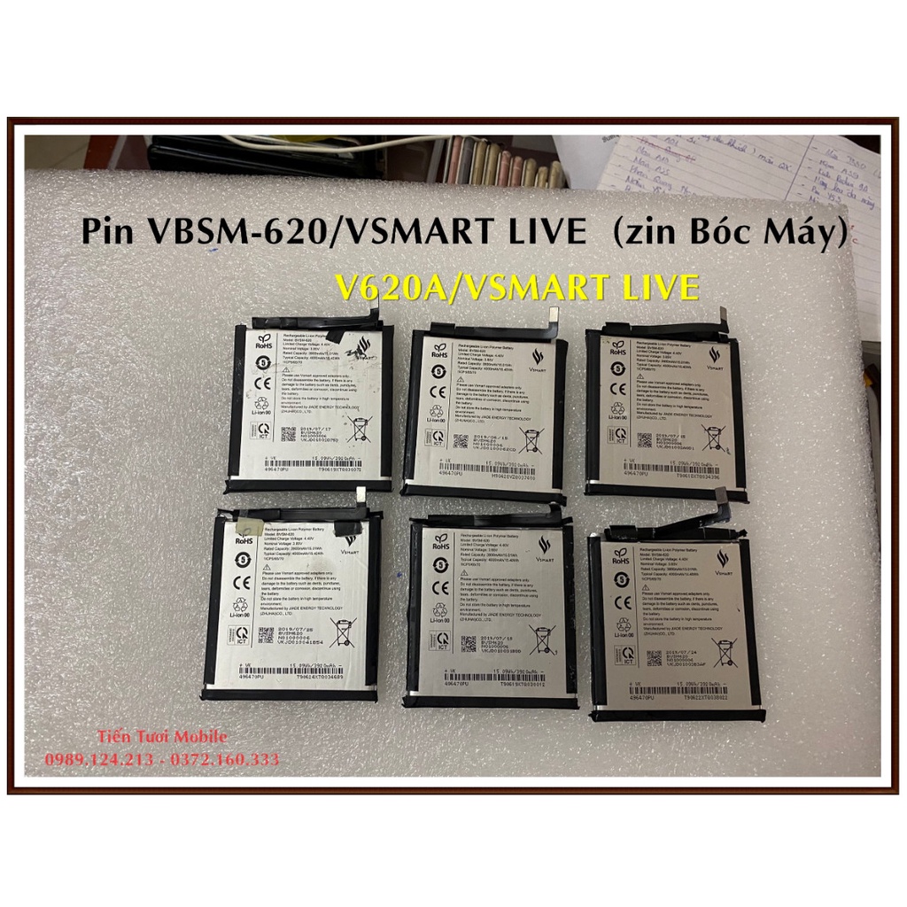 Pin V620A/VSMART Live
