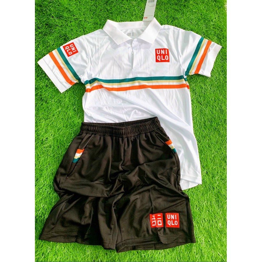 Bộ quần áo thể thao nam uniqlo 2 mẫu mới nhất hè 2021,bộ quần áo tennis hàng cao cấp