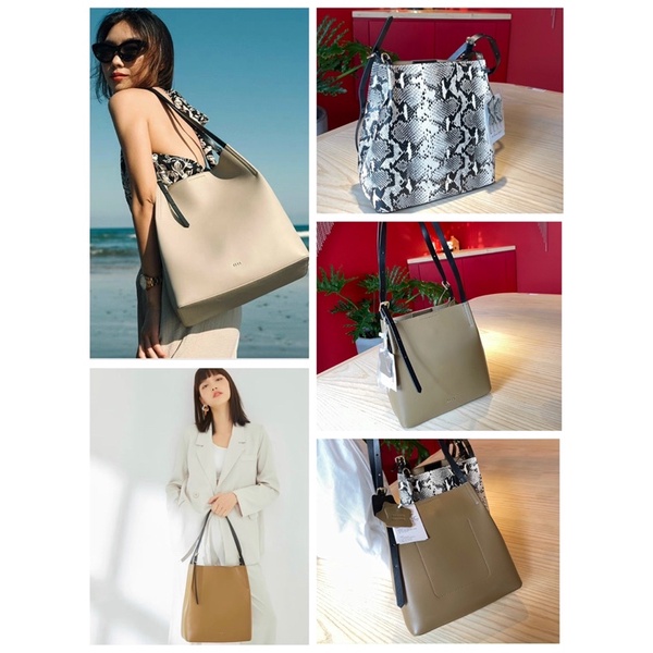 TNS - Túi bucket công sở siêu  Ellie town bucket--tone màu thanh lịch sang trọng