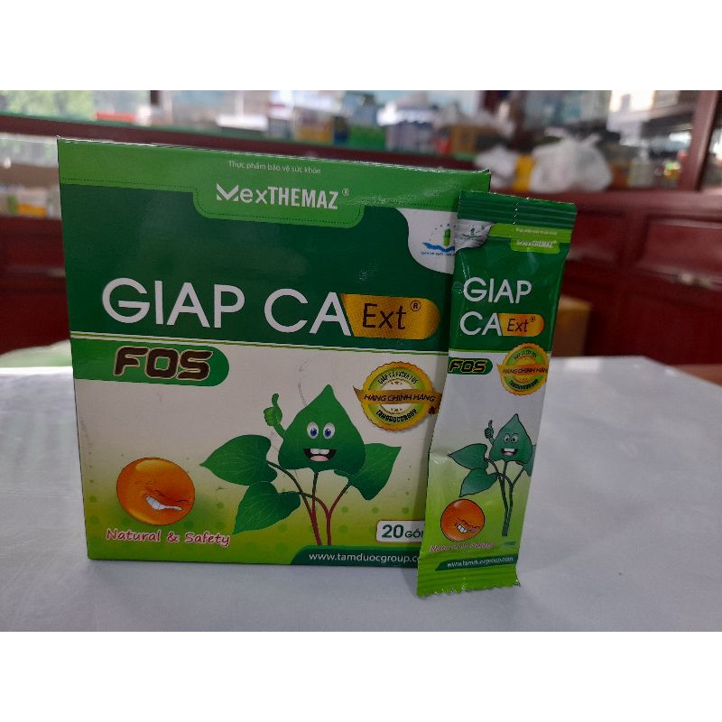 Dung Dịch Giấp Cá Extra FOS_Hỗ trợ táo bón cho bé.Hộp 20 gói ×10 ml