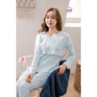 Bộ BẦU SAU SINH Cho Con Bú H132