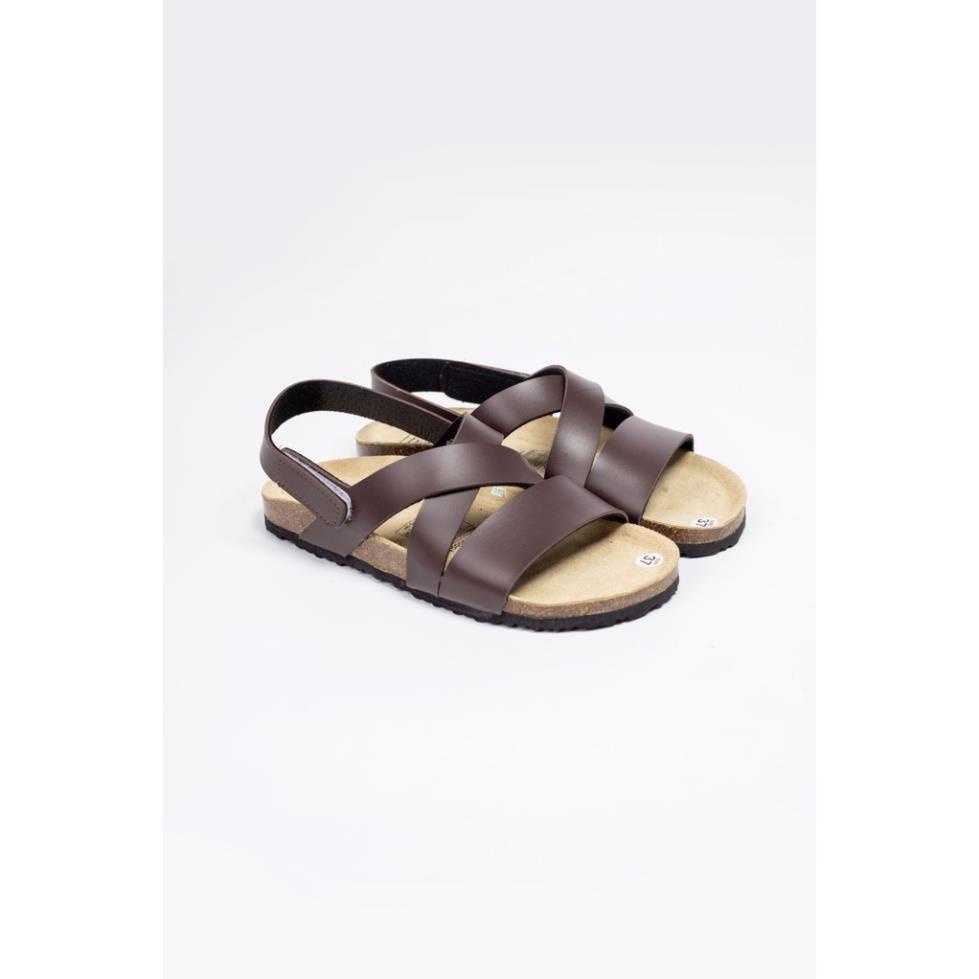 Dép birken vietnam Unisex xuất khẩu Châu Âu dòng PU leather Mã D21 birken việt nam Bioline -KLio98